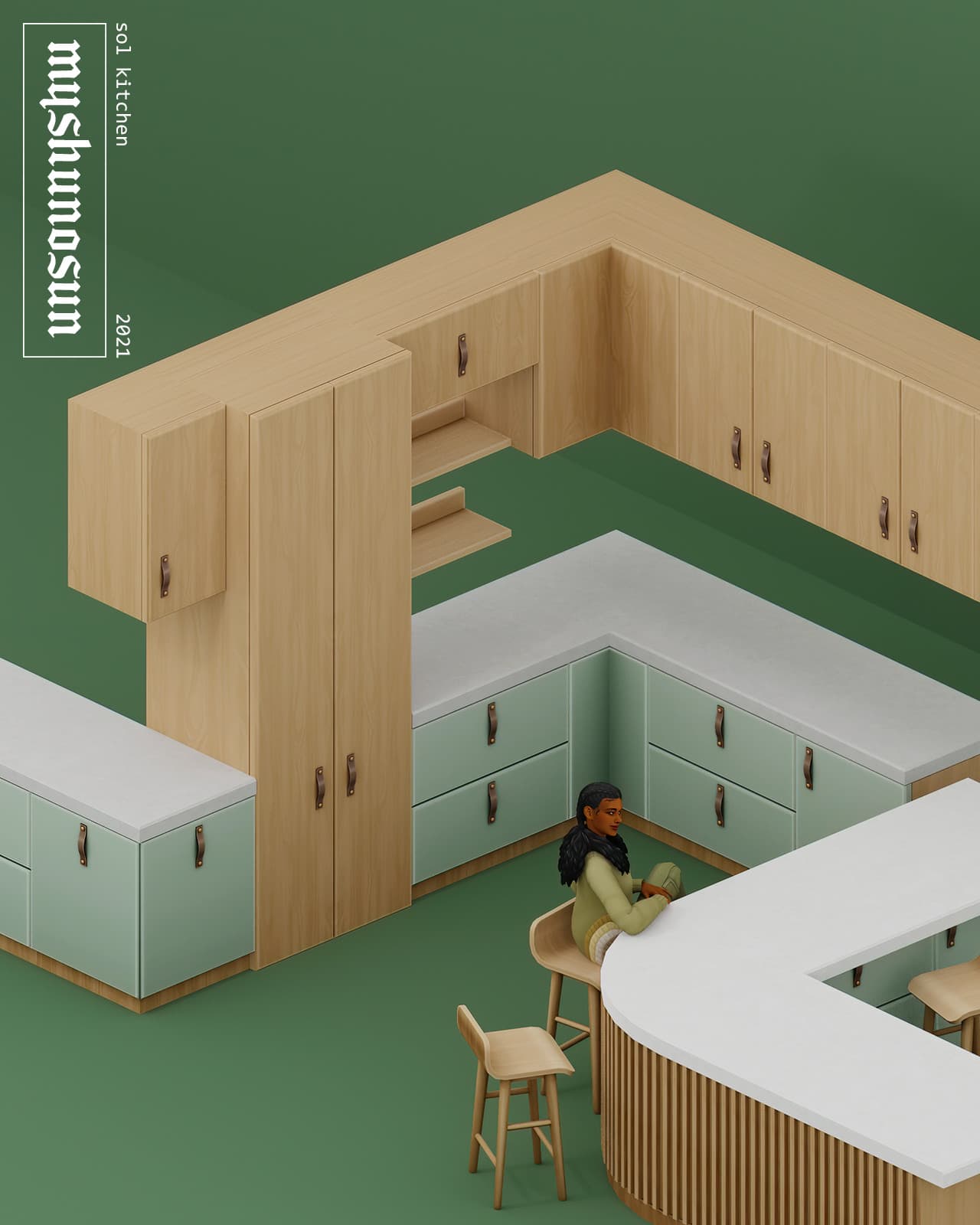 Гарнитур для кухни Sol kitchen